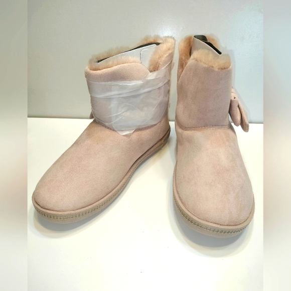 Skechers Womens Cozy Campfire-Staying In Bootie Slippers Size 5 Light Pink - Picture 2 of 10